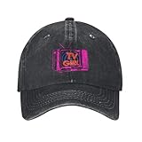 Outdoor Unisex Mode TV Mädchen Neon Baseballmützen Unisex Stil Distressed Denim Sun Cap Hip Hop Musik Outdoor Aktivitäten Verstellbare Mützen Hut Mode Geschenke