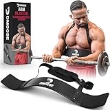 DMoose Fitness Arm Blaster für Bizeps und Trizeps - Premium Nackenpolster Unterstützung mit verstellbaren Riemen - Bicep Blaster für Krafttraining und Bizeps Workout Ausrüstung