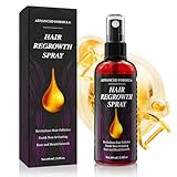 AMAINKI-Haarwachstum Beschleunigt,Erblichem Beugt Haarausfall Vor,Mit Rosmarinöl und Rizinusöl für Biotin Extrakt,Intensives Hair Growth Serum für Männer und Frauen-60ml