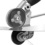 Verbesserter Metall-Knabber-Bohraufsatz, elektrischer Bohrplattenschneider mit Adapter für Eisen, Stahl, Kupfer, Aluminium und Bleche (20–30 GA), DIY-Projekte und professionelles Blechschneiden