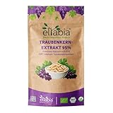 OPC Traubenkernextrakt Kapseln 200 Stück | 95% OPC Hochdosiert 950mg Tagesdosis | Rohkost Qualität Traubenkern Pulver vegan und frei von Zusätzen
