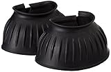 Covalliero Kerbl Springglocken Gummi, paarweise Klettverschluss,schwarz,Full, L