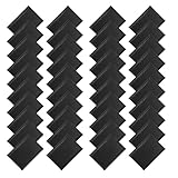 DECORNIJIA 50 Stück Selbstklebende Luftpolsterumschläge 15X20 4cm Schwarz Reißfeste Versandtaschen mit Stoßdämpfung für Elektronik und Dokumentenversand