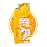 Victoria Beauty Augen Roll On kühlend mit Vitamin C, Augenroller gegen Falten und Augenringe, Soforteffekt Augenserum mit Retinol, Anti Aging Augencreme, optimale Augenpflege, 15ml