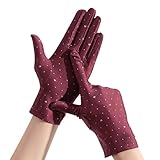 amangul Hautfreundliche Handschuhe für Erwachsene, Vollfinger, atmungsaktiv, einfarbig, Fäustlinge, Teenager, Outdoor-Sport, Vollfinger-Handschuhe