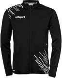 uhlsport Herren Score 26 Classic Jacke Sport Fußball Trainingsjacke Sweatshirt Sweatjacke, Schwarz/Weiß, L EU