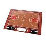 Supvox Basketball-Taktiktafel Planke Basketball-Trainingsgeräte Basketball-Klemmbrett für Trainer Bretter Coaching-Klemmbrett Sportball Spielbrett Ausrüstung für das Sportballtraining PVC