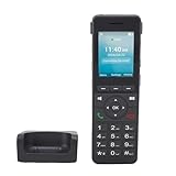Bewinner 4G LTE Cordless Phone mit SIM -Kartensteckplatz, VoIP, 2,4 -Zoll -Farbbildschirm Desktop Wireless Telefon für Home Office, WiFi BT -Unterstützung, Wasserdicht, Drop -Resistant
