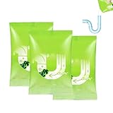 Leistungsstarkes Rohrreinigungspulver, 80 g, leistungsstarker Abflussreiniger, Rohrreinigungsmittel, für Küche, Bad und Toilette. (3STÜCK)