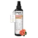 alphazoo ByeByeVloh Anti Floh-Spray 100 ml I Natürliches Flohmittel Katzen, Hunde & Pferde I Mit Sofortwirkung I Langzeit Flohschutz, gegen Juckreiz