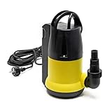 Schmutzwasserpumpe 7000l/h, 400W, max. Förderhöhe 7,5m, Fremdkörper bis Ø5mm