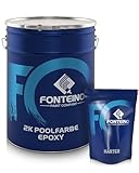 2K Schwimmbadfarbe Poolfarbe Betonbecken Schwimmbeckenfarbe Anthrazitgrau - 5Kg
