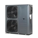 SMETA Monoblock Wärmepumpe, 14kW Luftquellen-Warmwasser -Wärmepumpe, Inverter Wärmepumpe für Heizen, Kühlen und Warmwasser, Doppelventilatoren, Stabiler Betrieb bis -30°C, 230v, ≤51 db, WiFi APP, A+++