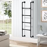 Notfallleiter für Fensterbrunnen, Wandmontage, Sicherheitskletterleiter für Metall-Loft-Betten und Notflucht