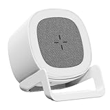 Xbsduih 4 in 1 15W Kabelloser Ladeständer mit Bluetooth-Lautsprecher, Touch-Steuerung, RGB-Lampe mit Telefonhalter für Geschenke, Mädchen, B, Einfache Installation, Einfach zu Bedienen