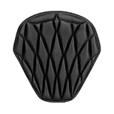 Sitzkissen Für Motorrad - Hoch Elastische Motorrad Sitzauflage,Komfort Stoßdämpfung Weiche 3D Sitzunterlage Für Lange Fahrten & Sitzkomfort