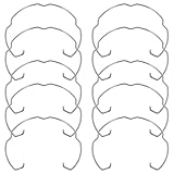 HOMSFOU Mr16 Sicherungsring 10 Stück Lampenhaltefederclips für LED Halogenstrahler Wiederverwendbare Haltefeder Einbaustrahler für Downlights und Deckenleuchten