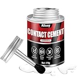 ALLONY Kontaktkleber, Schuhsohlenkleber, Kleber für Schuhe, Neoprenkleber, Schuhkleber Extra Stark Wasserfest, PVC, Planenkleber, Lederkleber, Gummikleber, Filzkleber, Metallkleber, 170g