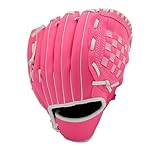 Baseballhandschuhe für Jugendliche, Baseballhandschuhe für Kinder, leichte Handschuhe für Erwachsene, dicker Handschuh aus leichtem PU-Leder, Baseball-Anfänger für und Mädchen