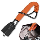 Auto-Lenkradschloss Für Opel Moka Annee 2012-2024+,Wegfahrsperre Auto Diebstahlsicherungen vom Lenkrad bis zur Gurtsteckdose,Lenkradkralle für Auto,A-Orange