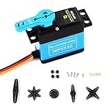 Waveshare 35kg.cm High-Torque 180° Digital Servo, Copper and Steel Gears, Includes Multiple Servo Arms for Versatile Assembly, Water-Resistant and Dust-Resistant Design