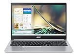 Acer Aspire 5 (A515-45-R1ZL) Laptop | 15,6 FHD Display | AMD Ryzen 7 5700U | 16 GB RAM | 1 TB SSD | AMD Radeon Graphics | Windows 11 | QWERTZ Tastatur | silber
