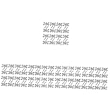 IWOWHERO 100 Stk Nailart-Juwelen diy nails nail decoration nagelzubehör nail art charms Anhänger für Nägel 3D-Nagelanhänger Goldzahn-Edelstein Nagelanhänger für Acrylnägel Legierung Silver