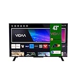 Toshiba Smart VIDAA TV 43 Zoll Ultra HD 43UV2363DA 4K 43 Zoll TV LED TV kompatibel mit Alexa, DVB-T2, LED-Technologie, Dolby Vision HDR10, HDMI 2.1