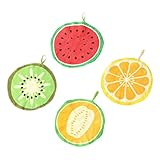 LAPYAPPE 4 Stück Handtuch handtücher küche Kitchen Towel Küchentücher waschbare küche handtücher Geschirrtücher für die Küche Kühlung Saugfähig Küchenwaren Handtücher mit Aufhängeösen Stoff