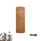 Natürlicher Schilfzaun Bambus-Sichtschutz 50 60 80 100 110 120 140 160CM Hoch Schilfrohrmatten Mit 100 Reißverschlüssen, Garten/Balkon/Wohnung, Für Privatsphäre Und Atmosphäre
