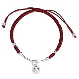Healvian Verstellbares Geflochtenes Armband mit Vintage Glockencharme für für Passt zu Verschiedenen Outfits Langlebig Hautfreundlich DIY
