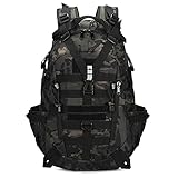 ENJOHOS Militär Rucksack 30 Liter Taktischer Rucksack 30L Bundeswehr Rucksack Tactical Backpack für Herren Damen Reise Camping Trekking Bergsteigen, Camo