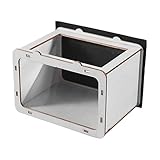 3D-Hologramm-Viewer - 15 cm Mini Kino-Display, Handyprojektionsständer, glatter visueller Rahmen, einfache Installation | Heimkino DIY Theater