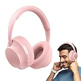 Arbeits-Headset, kabellos, Over-Ear-Kopfhörer, hohe Ausdauer, Studio-Musik-Kopfbedeckung für Jugendliche, Teenager, Erwachsene, Damen, Herren