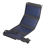Meigui Faltbares Solarpanel Solarzelle mit USB-Ausgang SolarladegeräT für Camping-Handy-GeräTe Bank B