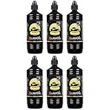 Horeca Candles Lampenöl – 6x1L Flüssiges Wachs, Rauchfrei und Geruchlos, 99% Reine Paraffin, Sicherer Brennstoff für Fackeln, Öllampen und Kerzen, Für Innen- und Außenbeleuchtung