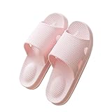 VANZACK 1Paar Hausschuhe Für Damen Antiskid Badezimmer Sandalen Bequeme Rutschfeste Indoor Slipper Für Sommer Freizeit