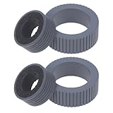 ANDRESLAD 4 Stück Scanner Roller Pager Zubehör Kompatibel mit Fujitsu Langlebige Präzise Passform Kratzschutz Einfache Installation zur Optimierung der Scanleistung