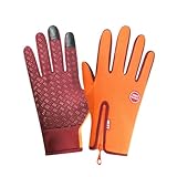 Generisch Wärmende Handschuhe, Kalender 2025, Handschuhe Herren Winter Fleece, Driving Gloves, Unterziehhandschuhe, Smartphone Handschuhe Herren, Lauf Handschuhe Männer, Handschuhe Ski Herren,