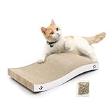 Conlun - Katzen Kratzbrett - Katzen Kratzpappe mit Premium-Kratztextur, langlebige Kätzchen Kratzmatte umkehrbar