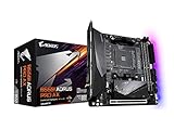 GIGABYTE B550I AORUS PRO AX (AM4 AMD/B550/Mini-Itx/Dual M.2/SATA 6Gb/s/USB 3.2 Gen 1/WiFi 6/2.5GbE LAN/PCIe4.0/Realtek ALC1220-Vb/DisplayPort 1.4/2xHDMI 2.0B/RGB Fusion 2.0/DDR4/Gaming Motherboard)