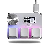 BTXETUEL SayoDevice OSU O3C Magnetische Linearschalter mit Knopf und Display, Kopieren, Einfügen, Shotcut, Mini-Makro-Tastatur Hotswap