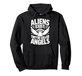 Christlich Aliens Exist Sie Werden Engel Genannt Pullover Hoodie