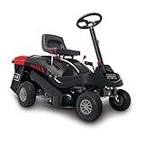 Scheppach Benzin Rasentraktor Aufsitzmäher MR224-61 | 6,8PS | Schnittbreite 61cm | 5-Fach Höhenverstellung | E-Start | 150 L Fangsack | 4X Vorwärts / 1xRückwärtsgang | Rasenmäher Aufsitzrasenmäher
