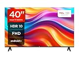 TCL 40S5401A, 40 Zoll Fernseher, FHD, HDR smart TV unterstützt bei Android TV (Kindermodus, Dolby Audio, kompatibel mit Google Assistant)