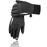 Duoyeree Kinder-Winterhandschuhe, warm, Touchscreen, winddicht, wasserabweisend, weiches Futter, Radfahren, Skifahren, Handschuhe für Jungen und Mädchen (5–7 Jahre)