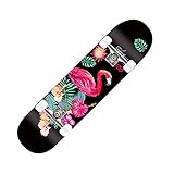 Skateboard für Kinder, Skateboard 31', komplettes, 8-lagiger Ahorn, konkaver Cruiser, Skateboards for Jungen, Teenager, Erwachsene und Anfänger(28)