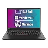 Lenovo ThinkPad X13 Gen 1 13,3 Zoll Full HD Laptop Intel Core i5-10310U@ bis zu 4,4 GHz 16 GB 1000 GB SSD mit Windows 11 Pro & GRATIS Antiviren-Software inkl. 12 Monate Garantie (Generalüberholt)