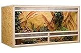 Holzkonzept OSB-Terrarium 150 x 80 x 80 cm Frontbelüftung für Reptilien