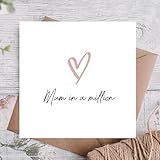 highgrove cards Geburtstagskarte für Mama/Karte für Mama/Karte für Mutter/Umweltfreundlich/Geburtstagskarte Mama /.